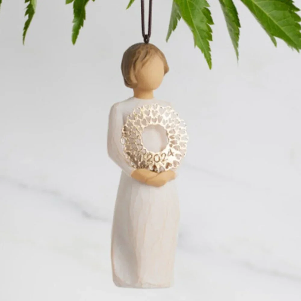 Willow Tree Ornament - 2024 Ornament Welcome joy!